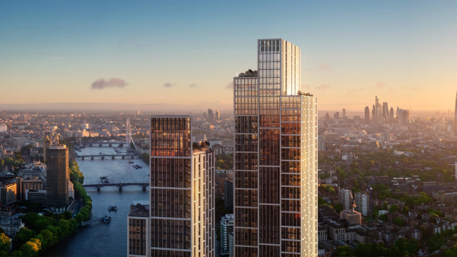 Imagen por cortesía de Park Hyatt London River Thames