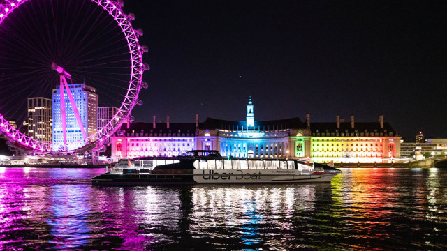 Image reproduite avec la permission de: Uber Boat by Thames Clippers