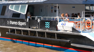 Imagen por cortesía de Uber Boat by Thames Clippers
