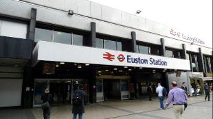 Bild mit freundlicher Genehmigung von Euston Railway Station, London
