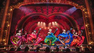 French Cancan at Moulin Rouge The Musical. Image courtesy of Dewynters.