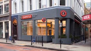 Chipotle Mexican Grill Charing Cross. Image courtesy of Chipotle Mexican Grill.
