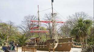 The Pirate Ship. Photo: Anne-Marie Briscombe. Image courtesy of The Royal Parks.