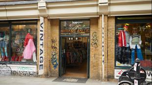 The shop front of Rokit Brick Lane. Image courtesy of Rokit.