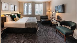 Resident Soho Superior Room. Image courtesy of Resident Hotels Ltd.