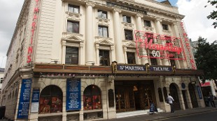 The outside of St Martin's Theatre. Image courtesy of St Martin's Theatre.