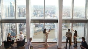 Enjoy a VIP experience at The View from The Shard. Image courtesy of MAstercard.