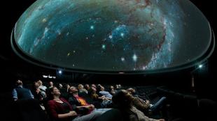 Planetarium Dome. Image courtesy of the Peter Harris Planetarium.