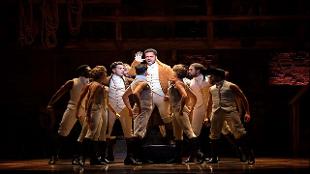 See the award-winning musical Hamilton currently at the Victoria Palace Theatre, and hear the story of the founding father of America. Image courtesy of SEE Tickets/ photo credit Danny Kaan.