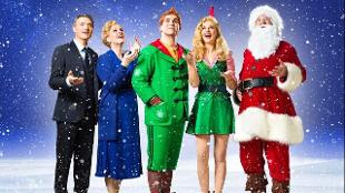 The cast of Elf The Musical. Image courtesy if See Tickets.