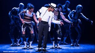 See Myles Frost in the role of Michael Jackson in MJ the Musical, and discover the legendary King of Pop’s persona. Image courtesy of SEE Tickets/ Original Broadway Cast.