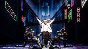 Discover Michael Jackson rise to fame with the award winning show MJ The Musical performing at the Prince Edward Theatre. Image courtesy of SEE Tickets/ Original Broadway Cast.