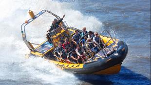 A Thames RIB speedboat. Image courtesy of Thames RIB Experience.