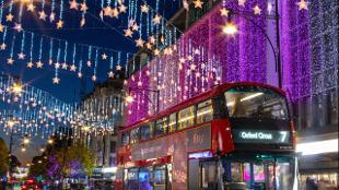 See the stars light up the streets of London. © Shutterstock