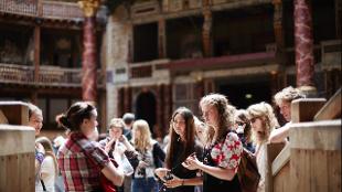 Experience a guided tour of Shakespeare's Globe