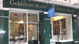 The shopfront of Goldsboro Books. Image courtesy of Goldsboro Books.