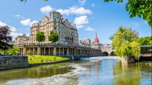 The River Avon in Bath.  Image courtesy of Golden Tours.