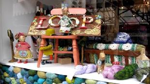 A display of wool at Loop. Image courtesy of Loop.