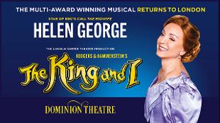 See the triumphant return of a classic on the West End with the musical The King and I at the Dominion Theatre. Image courtesy of SEE Tickets.