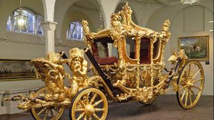 The Gold State Coach. Image courtesy of Royal Collection Trust / © His Majesty King Charles III 2022