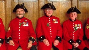 Chelsea Pensioners. Image courtesy of the Royal Hospital Chelsea.