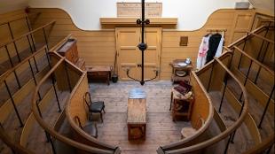 A view of the operating table. Photo: Monica Ann Walker Vadillo. Image: The Old Operating Theatre.