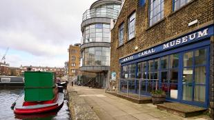 Outside the London Canal Museum. Photo: David Copeman. Image courtesy of the London Canal Museum.