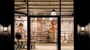 Distillery doors nightwide. Image courtesy of Hayman's of London.
