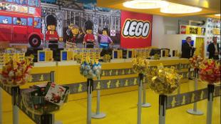 The interior of The Lego Store London Leicester Square. Image courtesy of Lego.