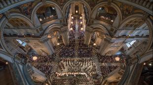 A concert seen from the Whispering Gallery. Photo: Graham Lacdao. © Chapter of St Paul's.