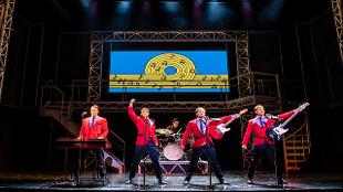 See the award winning musical The Jersey Boys at the Trafalgar Theatre. Image courtesy of Matt Crockett
