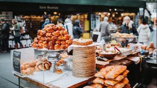 Pastries at Borough Market. Photo Credit: Bruno Martins/Unsplash.