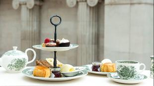 Afternoon tea at the British Museum. Image courtesy of the British Museum.