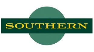 The Southern Railways logo. Image courtesy of Southern Railways.