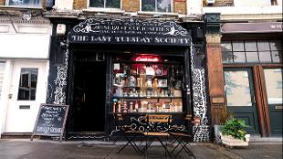 Entrance to the Victor Wynd Museum of Curiosities. Image courtesy of Carole Rocton/ Visit London