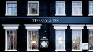The exterior of Tiffany & Co, Old Bond Street. Photo courtesy of Tiffany & Co.