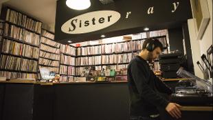 The interior of Sister Ray record shop. Image courtesy of Sister Ray.