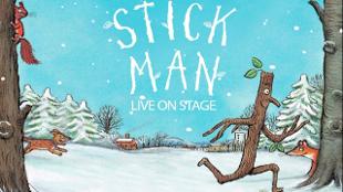 See a show packed with humour this Christmas with Stick Man at the Leicester Square Theatre. Image courtesy of Mark Senior PR.