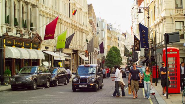 Luxury Shopping in London, Old & New Bond Street 