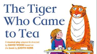 Delight in the return of The Tiger Who Came to Tea this summer at the Theatre Royal Haymarket. Image courtesy of SEE Tickets.