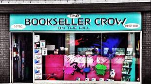 The shop front of Bookseller Crow on the Hill. Image courtesy of Bookseller Crow on the Hill.