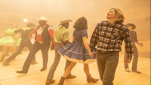 The Tony Award-winning revival of Oklahoma! The Musical arrives on the London West End at the Wyndham's Theatre. Image courtesy of SEE Tickets.