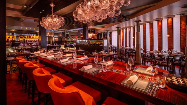 Amaya's interior: Credit: Paul Winch-Furness. Image courtesy of The Real Indian Food Co. Amaya's interior: Credit: Paul Winch-Furness. Image courtesy of The Real Indian Food Co.