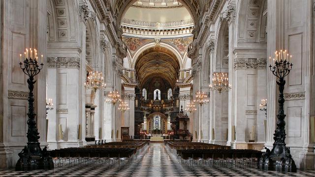 Risultati immagini per interno cattedrale st paul