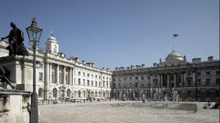 The Edmond J. Safra Fountain Court. Photo by Richard Bryant. Image courtesy of Somerset House.