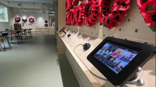 The Poppy Factory visitor centre. Image courtesy of The Poppy Factory.