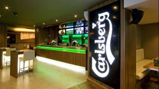 Carlsberg Sports Bar. Image courtesy of Empire Casino.