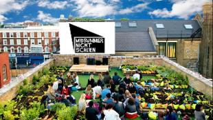 Midsummer Night's Screen at Dalston Roof Park