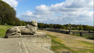 The Sphinx at Crystal Palace Park. Image courtesy of Visit London.