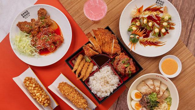 Plates of food. Image courtesy of Bang Bang Oriental Foodhall. Plates of food. Image courtesy of Bang Bang Oriental Foodhall.